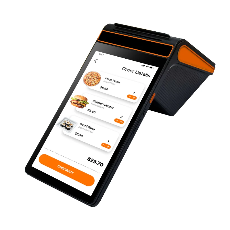 Hanbu OEM Design Pos System All In One 8 Inch NFC Handheld Android 12 POS Terminal