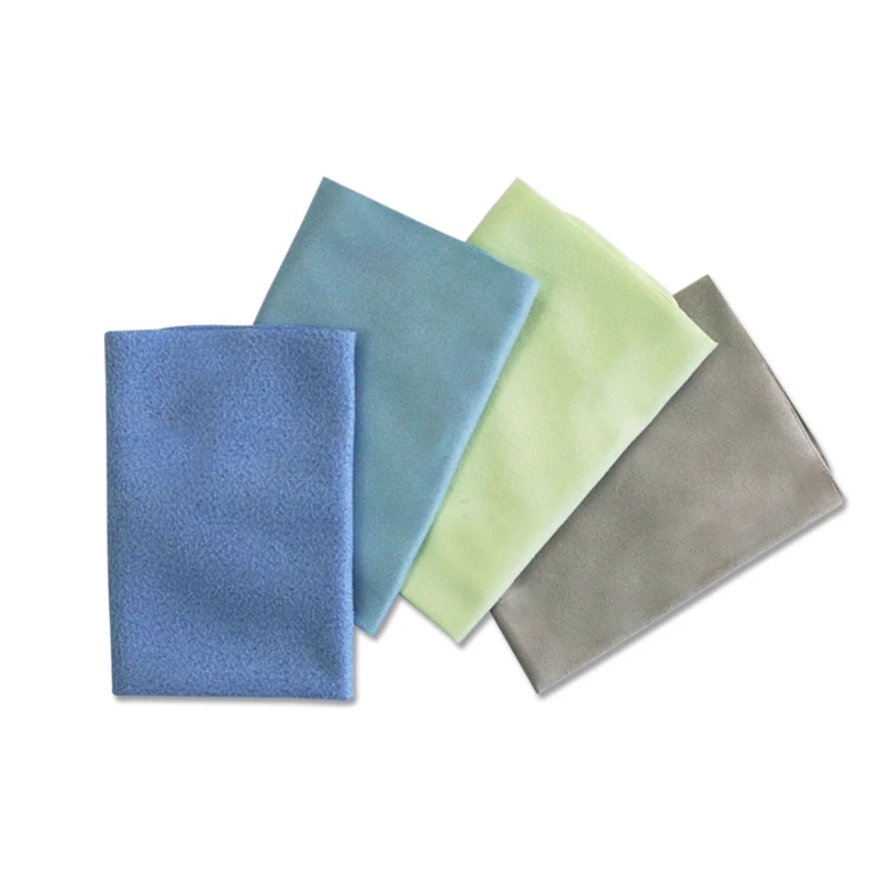 Large Microfiber Embossing logo Fabric Glasses Lens Wiping Cleaning Cloth For Glasses
