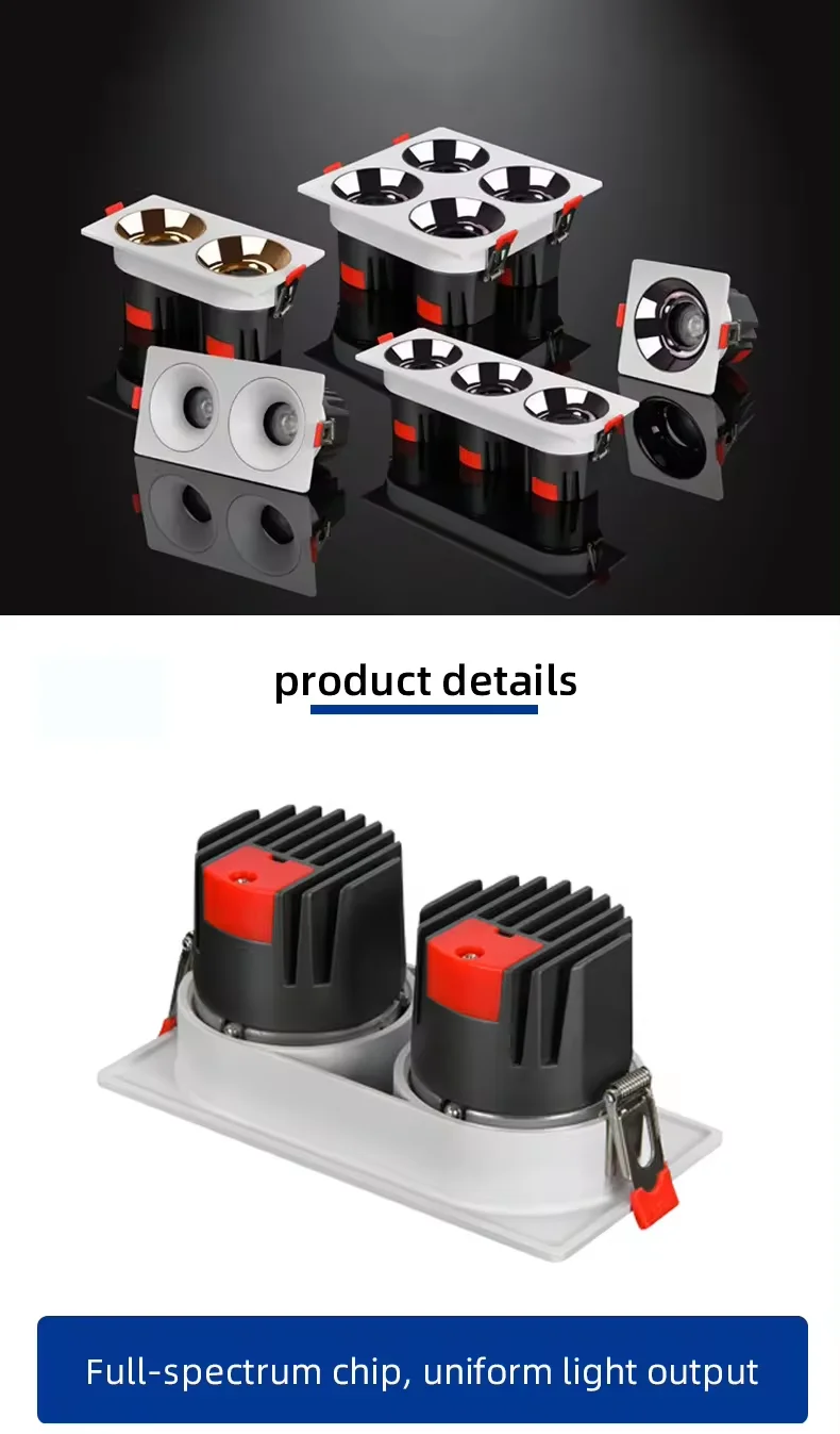 Tuya wifi zigbee bluetooth smart led hotel downlight home triac 0-10v dali led dimmable downlight