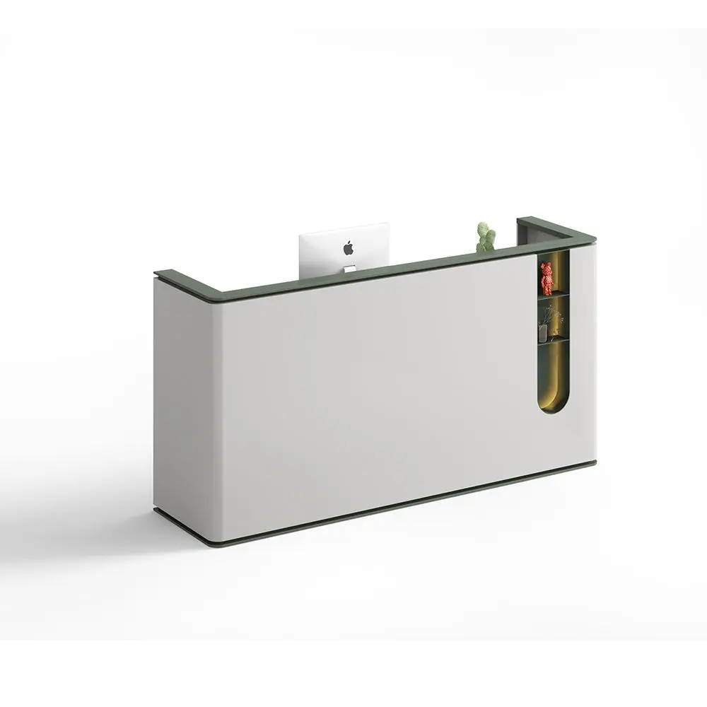 2024 New Hot Reception Modern Desk Counter Lobby Reception Reception Desk For Beauty Salons