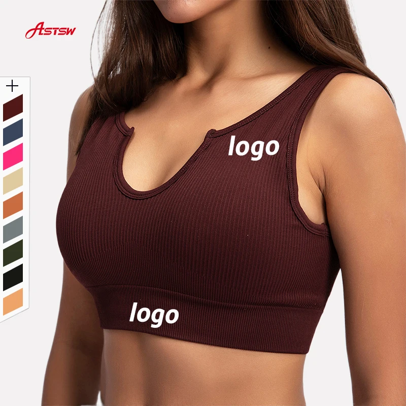 Workout Exercise Outfits Gym Clothes Women 2 Piece Ribbed Seamless Yoga Set Sports Bra Crop Tank High Waist Yoga Leggings Set