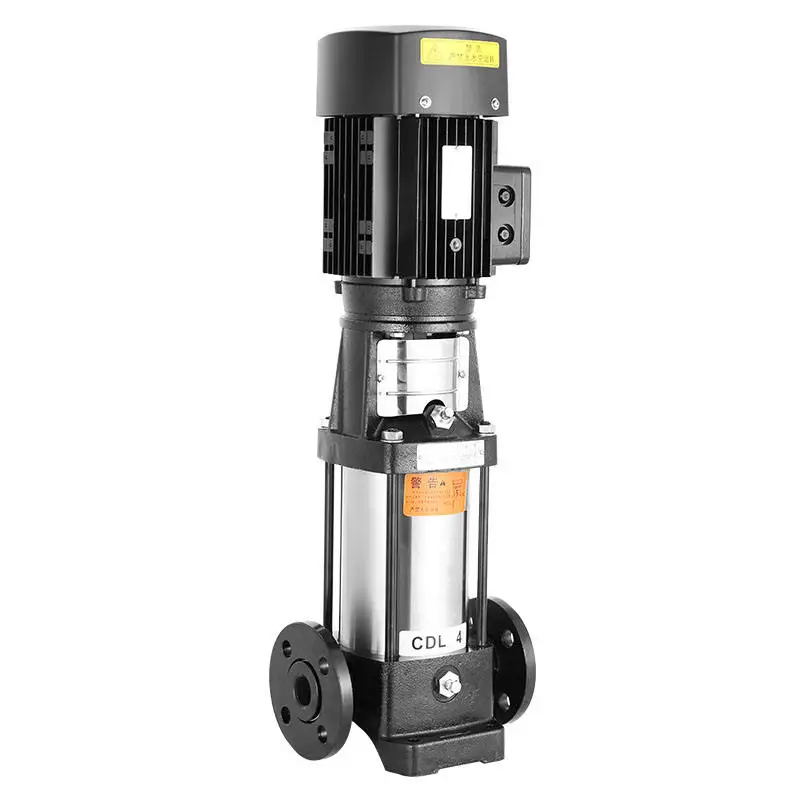 Центробежный вертикальный многоступенчатый двигатель Cdlf 2m3/h 3hp из нержавеющей стали для обратного осмоса