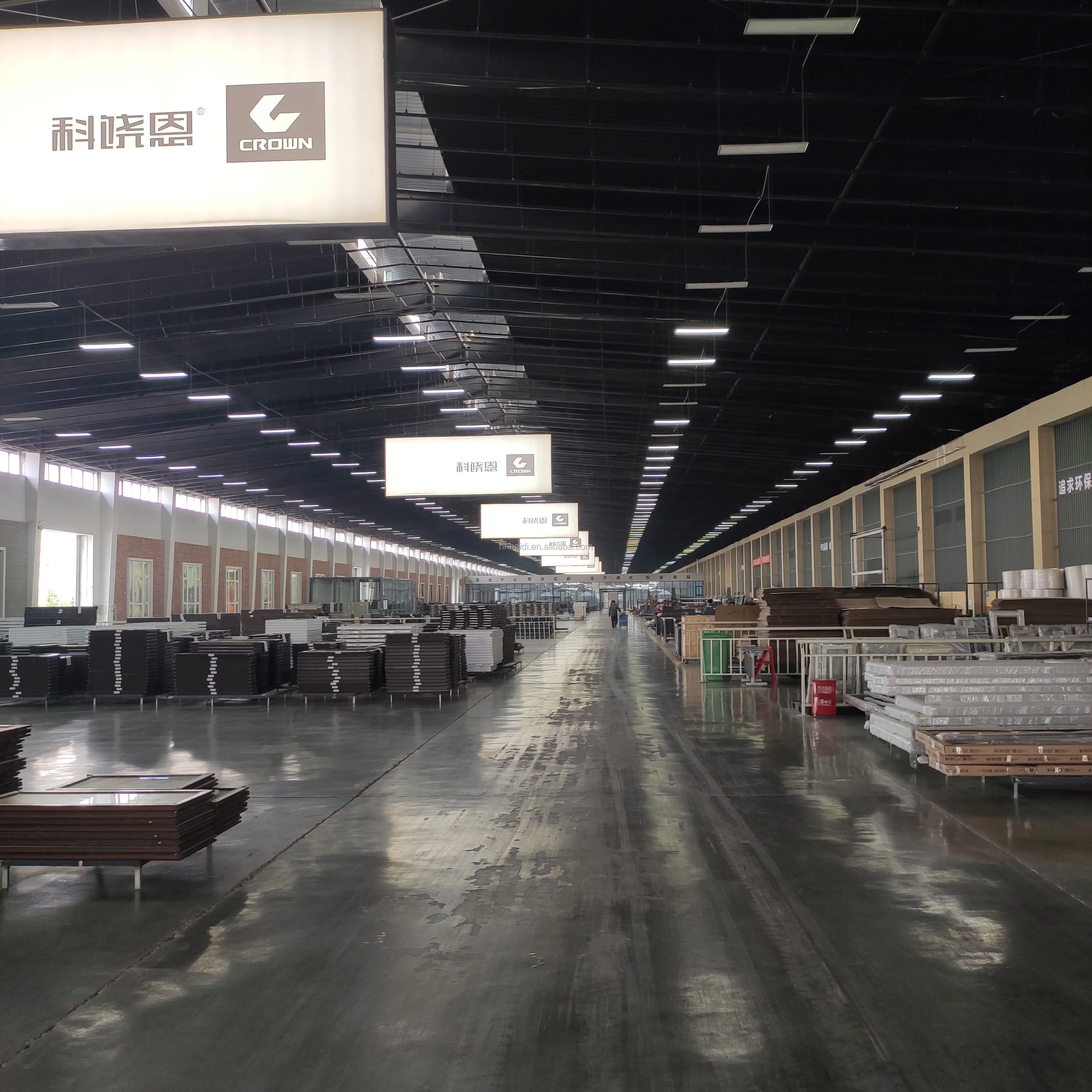 Three layer glass upvc window for villa