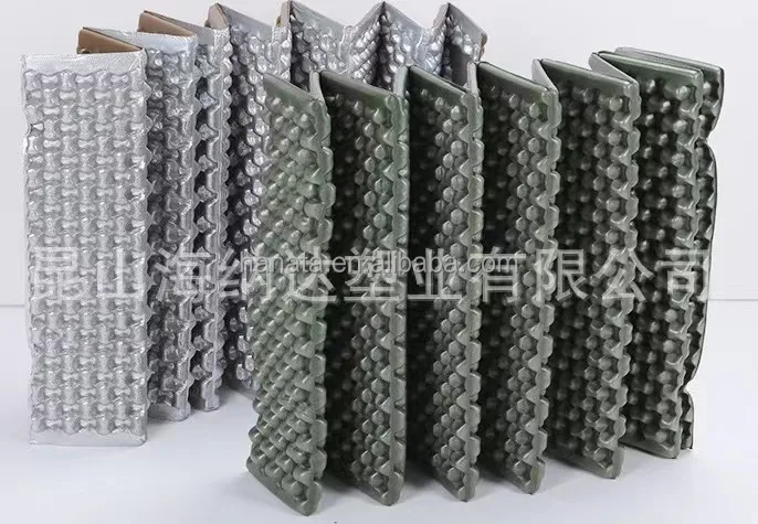 Tantu XPE peanut shell floor cushion for outdoor single egg nest folding waterproof cushion for camping with extra thick cushion