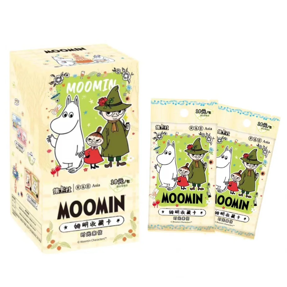 Wholesale Card Fun Moomins Collection Card Peripheral Trendy Play Blind Box