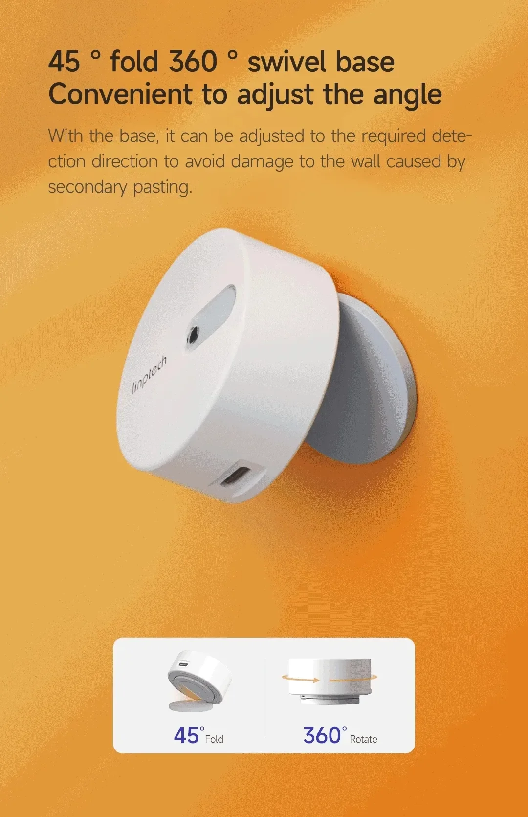 ES1 Linkage Millimeter Wave Radar Inductive Static Human Recognition 6m Sensing Distance Linptech Human Presence Sensor