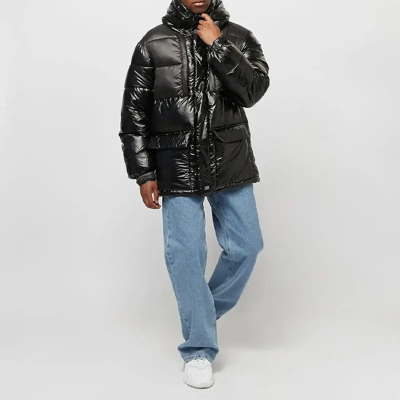 Winter Women Custom Logo Nylon Unisex Quilted Coat Men Low Moq Puffer Jacket Manufacturers