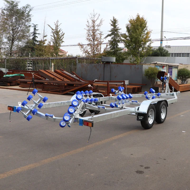 8.65 m  double axle tow boat trailer tow trailer