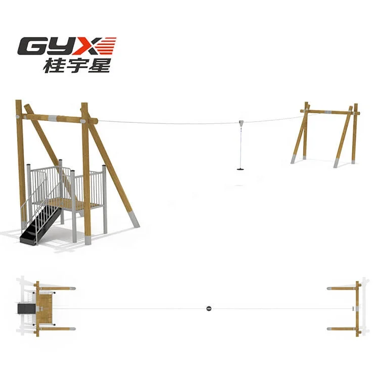 Оборудование на заказ, Детские приключения, уличная игровая площадка на молнии