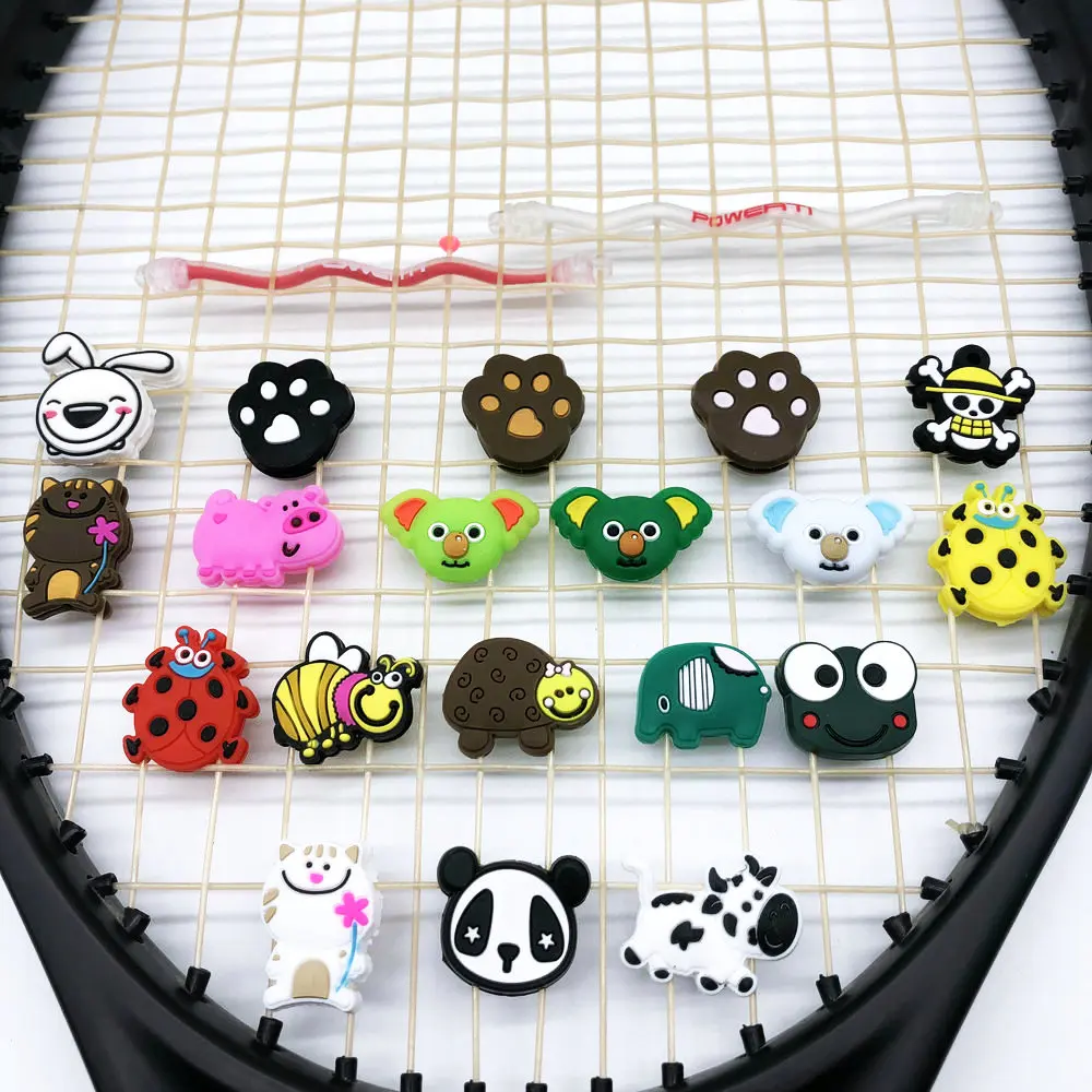 Wholesale High Quality Durable Animal Silicone Tennis Racket Vibration Dampener /Shock Absorber