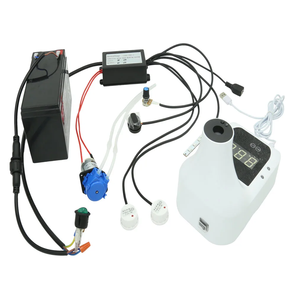 
Multifunctional gel foam disinfection system human body temperature detection 20 years of product development and production fac 