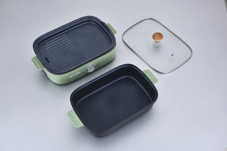 
Hot Selling Cheap Custom Mini Multi-functional Cooking Pot Electric Barbecue Bbq Grill 