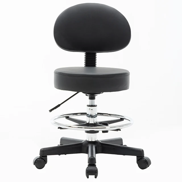 Yige 360 регулируемый вращающийся стул для косметической клиники классический стиль тату салон Парикмахерская с колесами