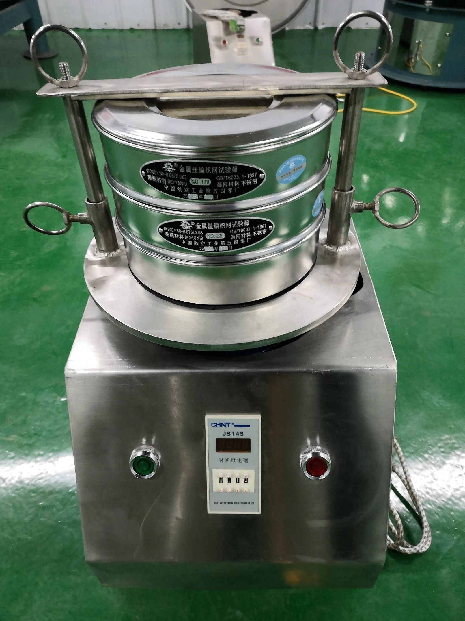Laboratory Equipment Testing Sieve Sand Sifter Analysis Shaker Test Set of Sieves