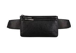 Retail outdoor Small sport fanny waist pack Travel Hiking Outdoor Sport Waist Bag running genuine leather bum bag