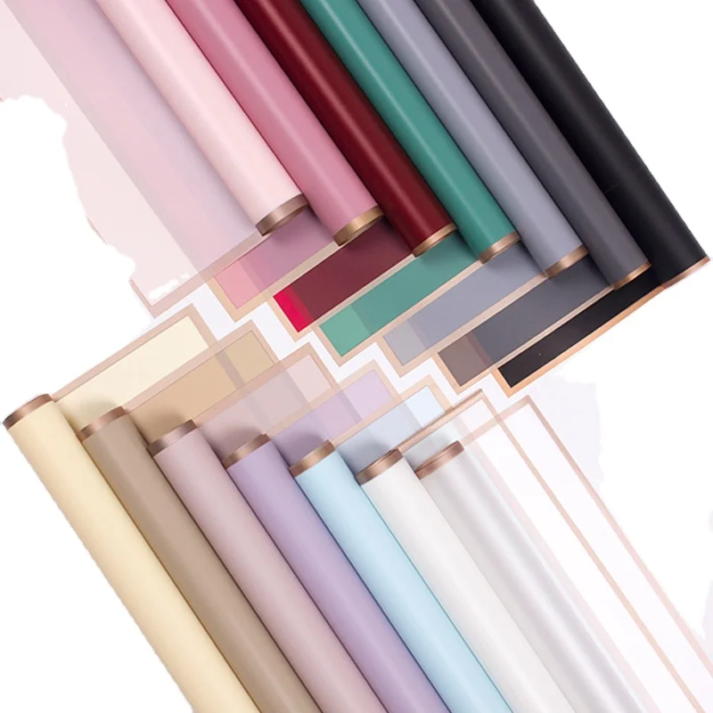 
Waterproof Flower Wrapping Paper Phnom Penh Matte Paper Translucent Material Gift Packaging Materials Factory Wholesale 