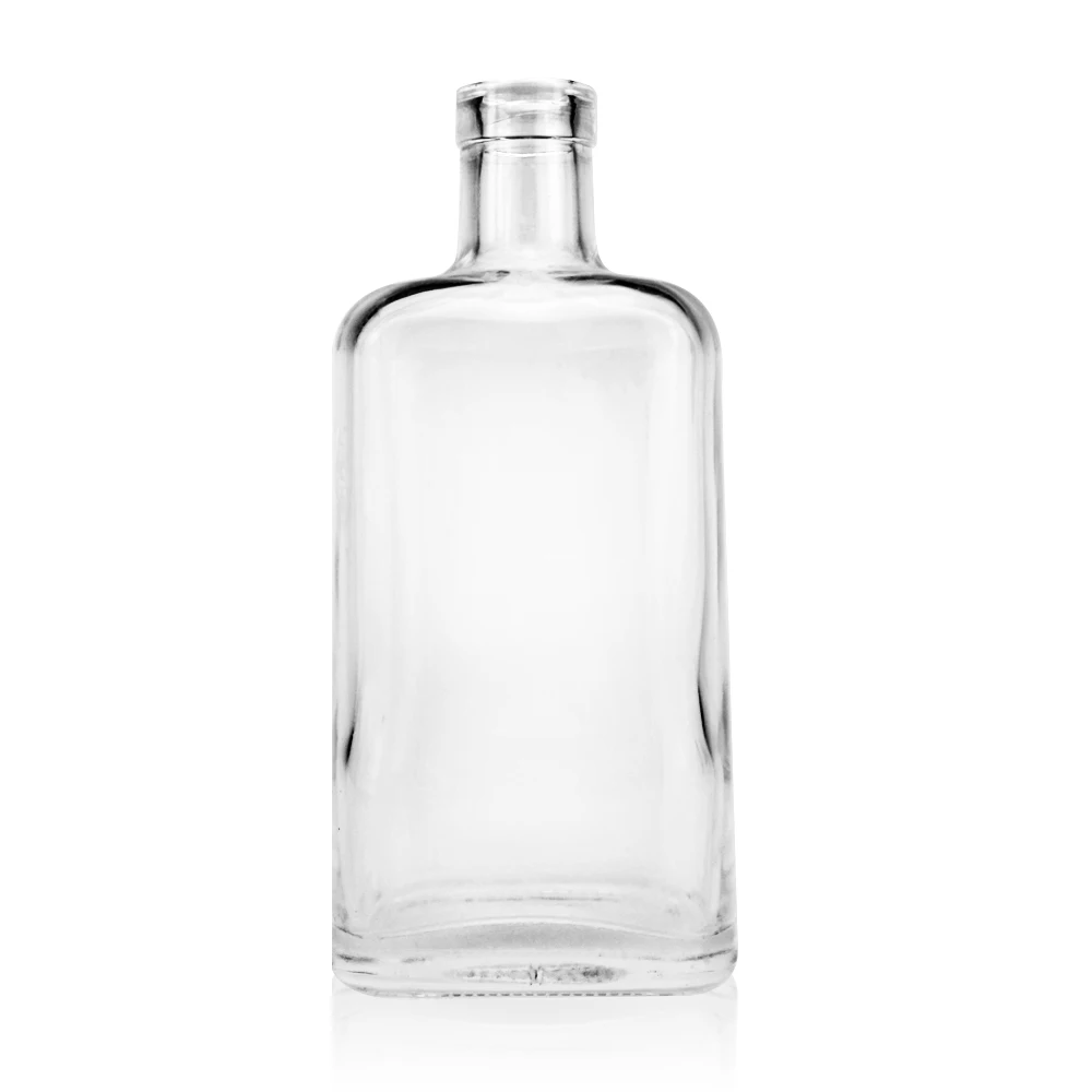 700ml Wholesale New Design custom liquor vodka gin 500ml whiskey tequila spirit glass bottle