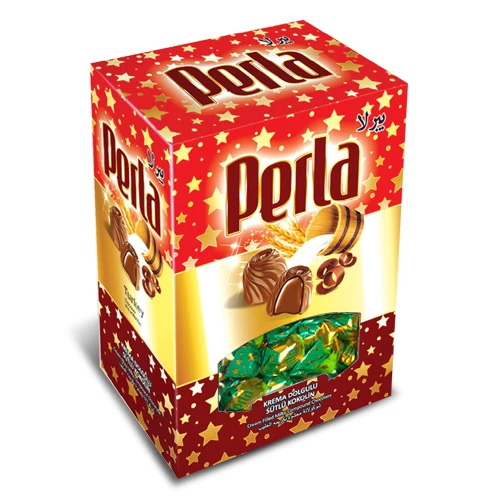 
Perla Cream Filled Milky Compound Chocolate 