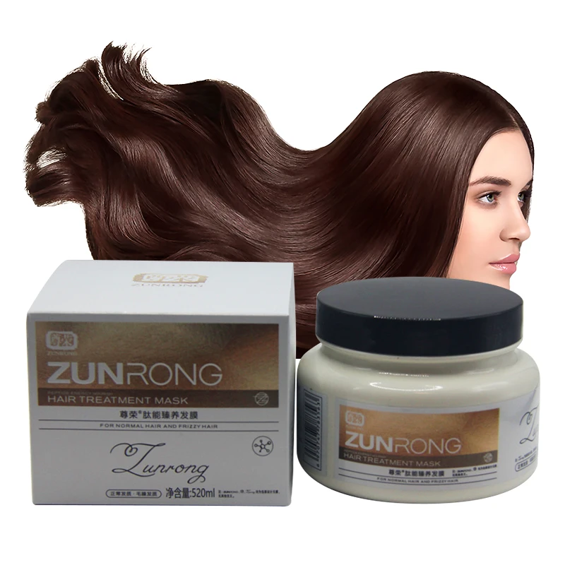 Zunrong hair revitalizing mask keratin treatments mask factory price ultra soft professional collagen