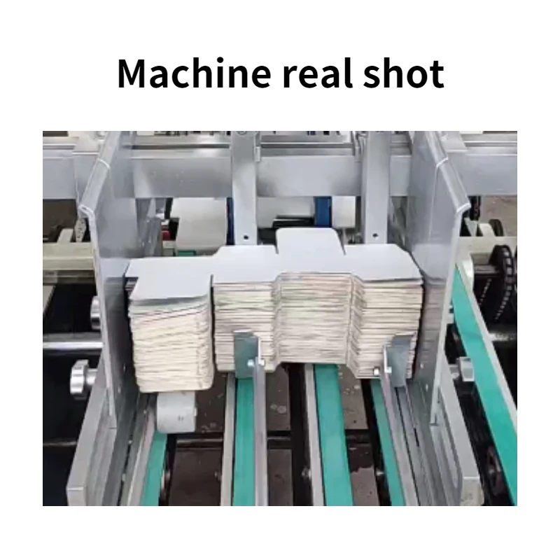 automatic folder gluer machine box folding gluing machine folder gluing machine