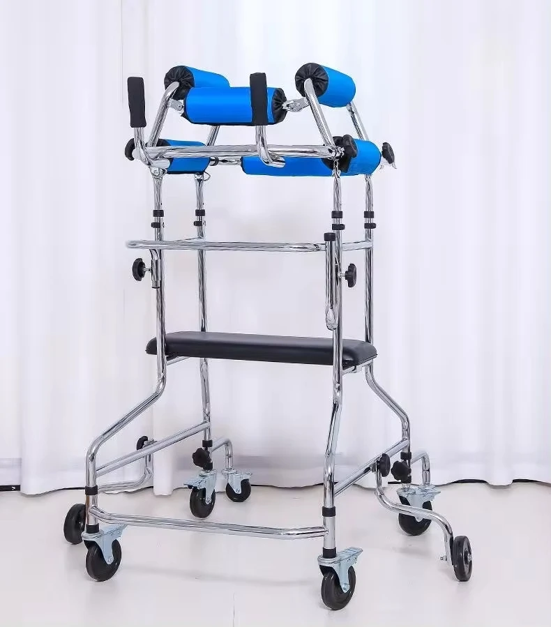Wholesale Hemiplegic Walker Rehabilitation Equipment Multi Functional Child Walking Aid for Disabled