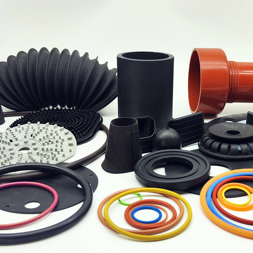 Shaped Silicone Fluorine Rubber Parts Molding Processing Non-standard Miscellaneous  Silicone Rubber Products