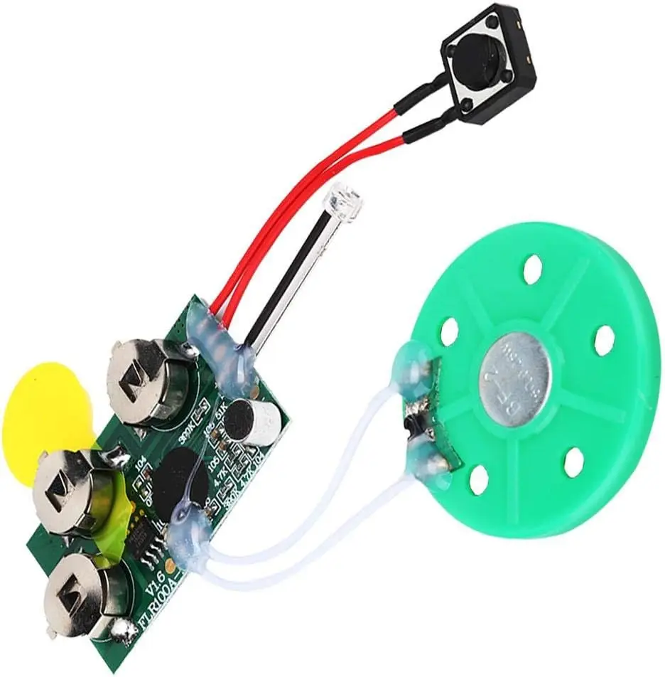 4 минуты DIY голосовой чип записи звука OEM модуль поздравительных открыток для рождественских