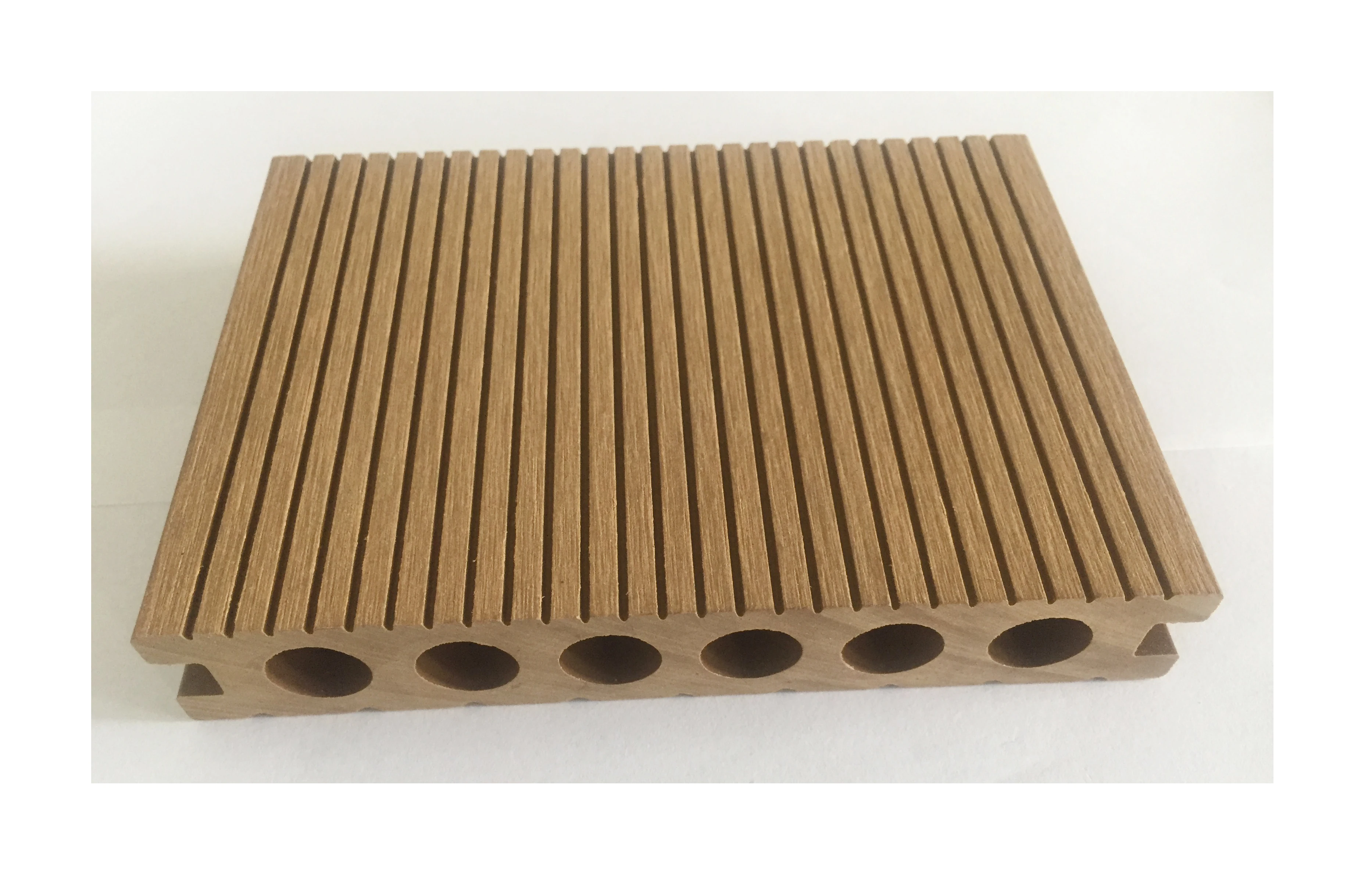 Factory Price WPC Decking Planks Recycled PWC Floor Plastic Composite  Engineered Flooring Outdoor Exterior Decking Panels