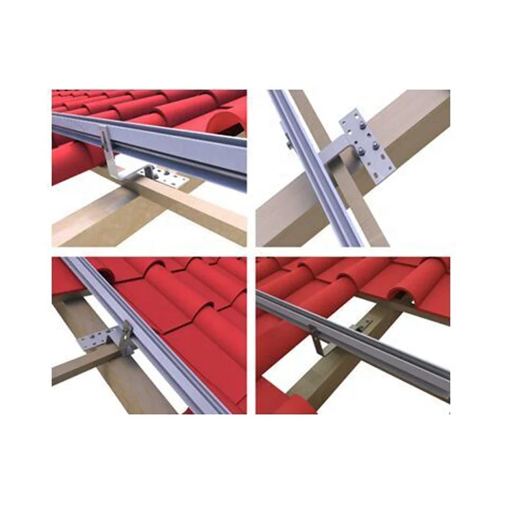 solar aluminum frame photovoltaic power generation system products solar tile roof hook