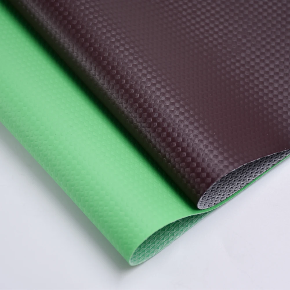 Quilted Car Upholstery Fabrics Embossing Automotive Vinyls Roll Synthetic Imitation Leather for Car Seats