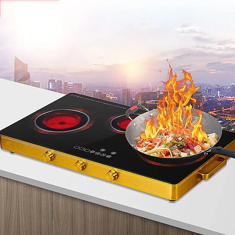 Customized 3100W induction plate Built-in Cooktop 2 Electric stove induction hob double Induction cooker