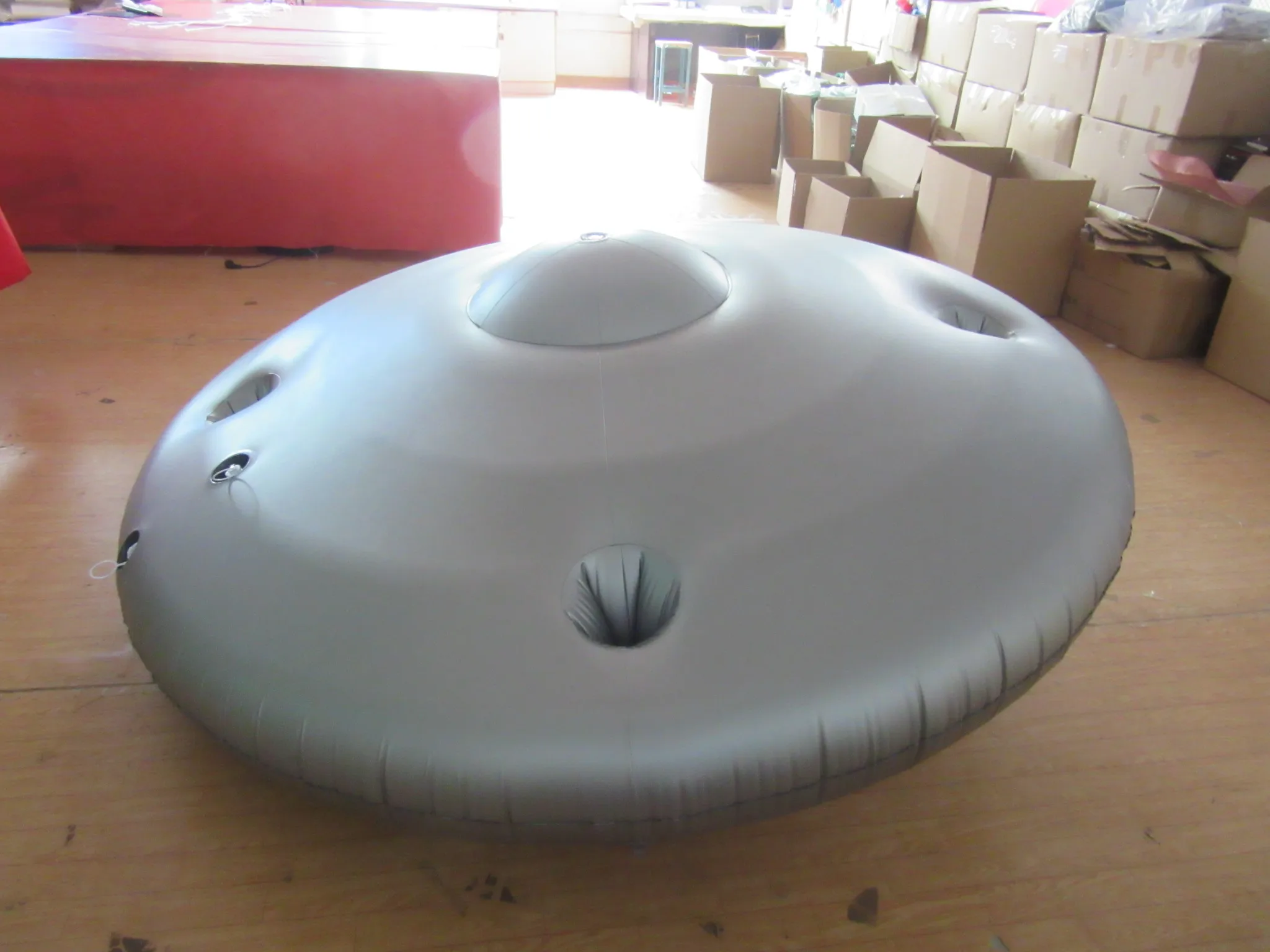 Outdoor Advertising Inflatable UFO Balloon Custom Inflatable UFO Helium Flying Saucer Balloon for Parade Party Event