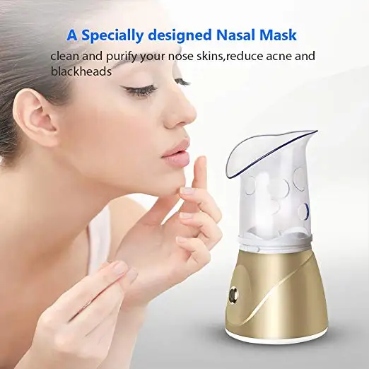 2020 Facial Steamer with Blackhead Remover Kit Hair Band
