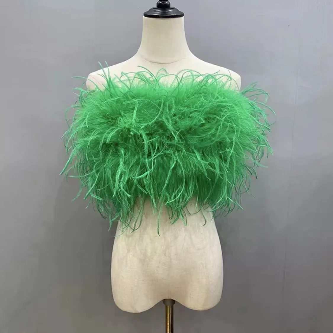 NEW design girls sexy mini party short feather skirt women ostrich feather skirt