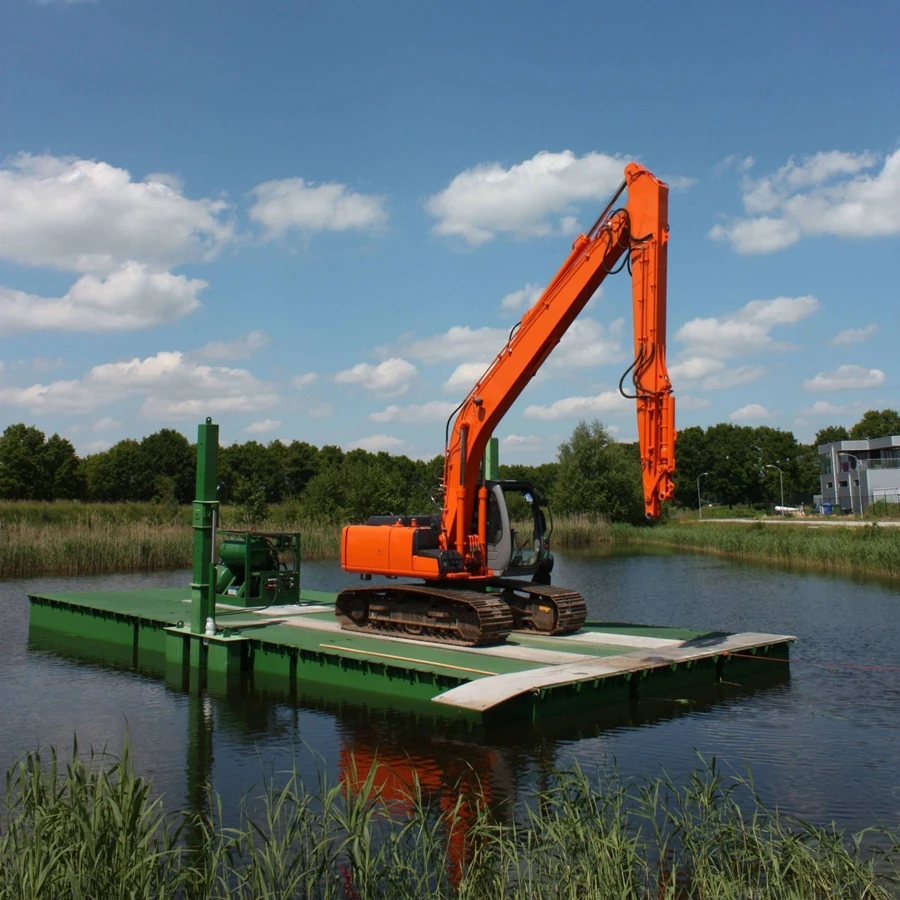 
Popular Pontoon Barge for Jack-up using 