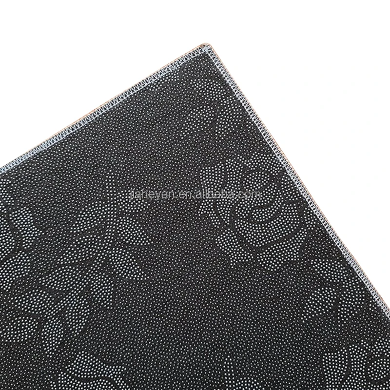 Low Price Non slip Felt backing fabric Anti Slip Non Woven Carpet Backing with PVC dots Carpet underlay dotted