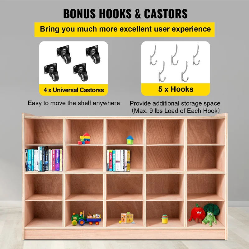 Children Toy Storage Cabinet for Kindergarten Children Cabinet Kindergarten Furniture Storage Units Rack Storage Holders