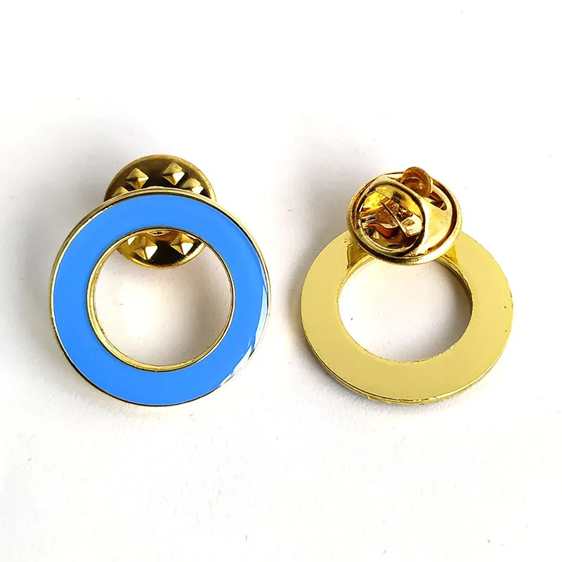 Custom Soft enamel Diabetes Awareness Lapel Pin Autism Enamel Pin Badge