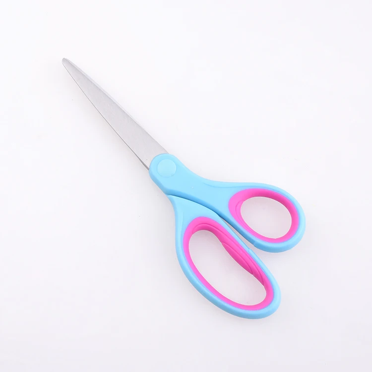Multi-Purpose Durable Sharp Household Scissors With Colorful Handle Cutting School Office Office Scissors