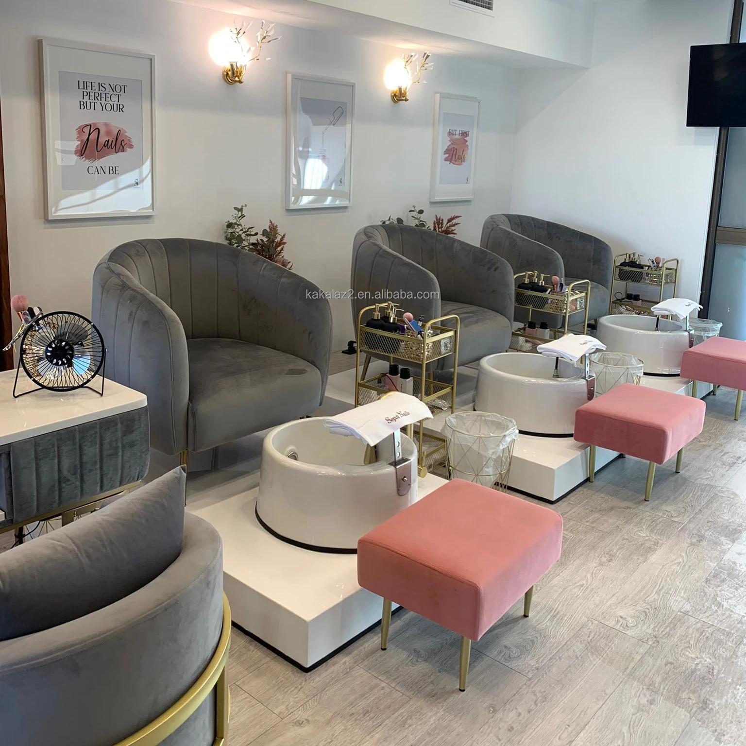 Оборудование для маникюрного салона миска педикюра кресло спа-салона