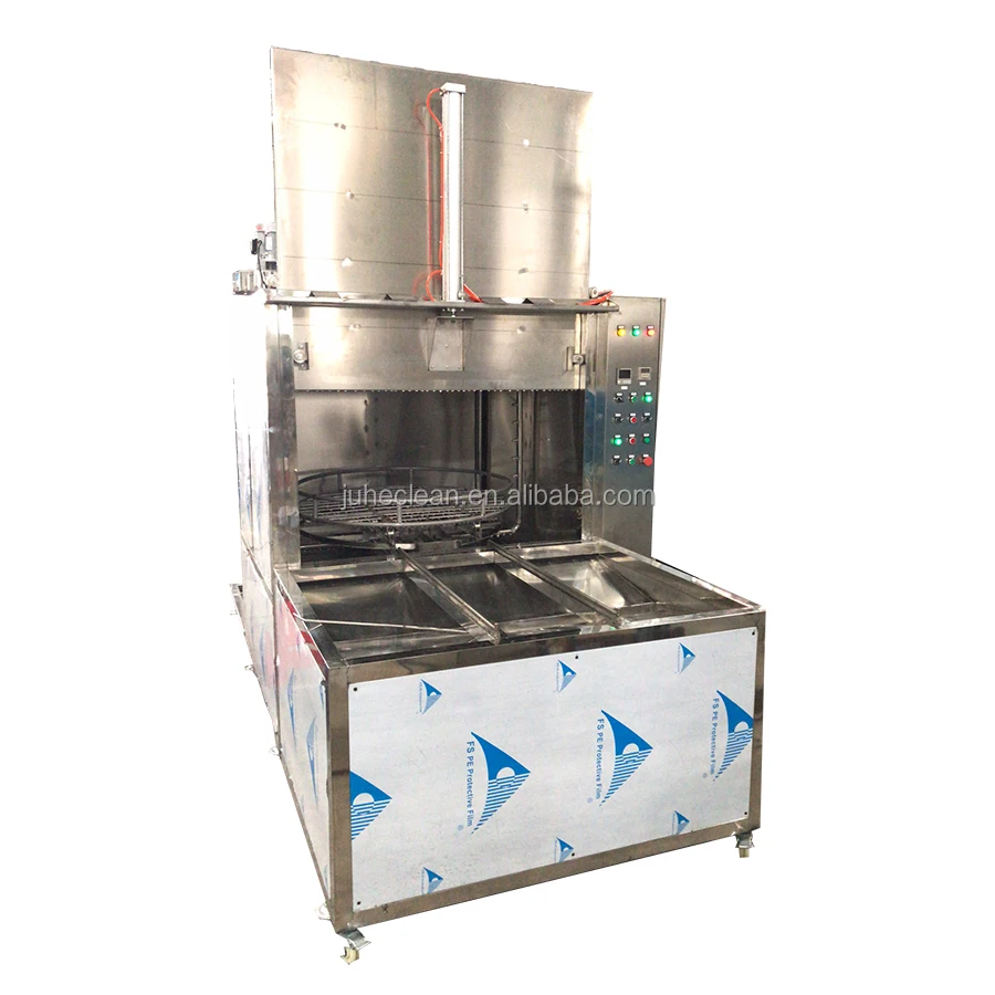 rotary spray parts washer