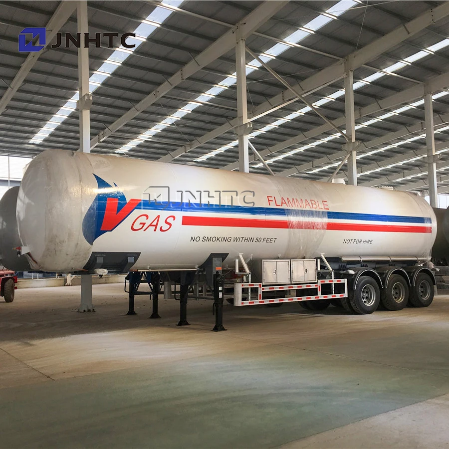 3 axles LPG Tank Tanker 45cbm 49cbm 49000L Trailer Truck