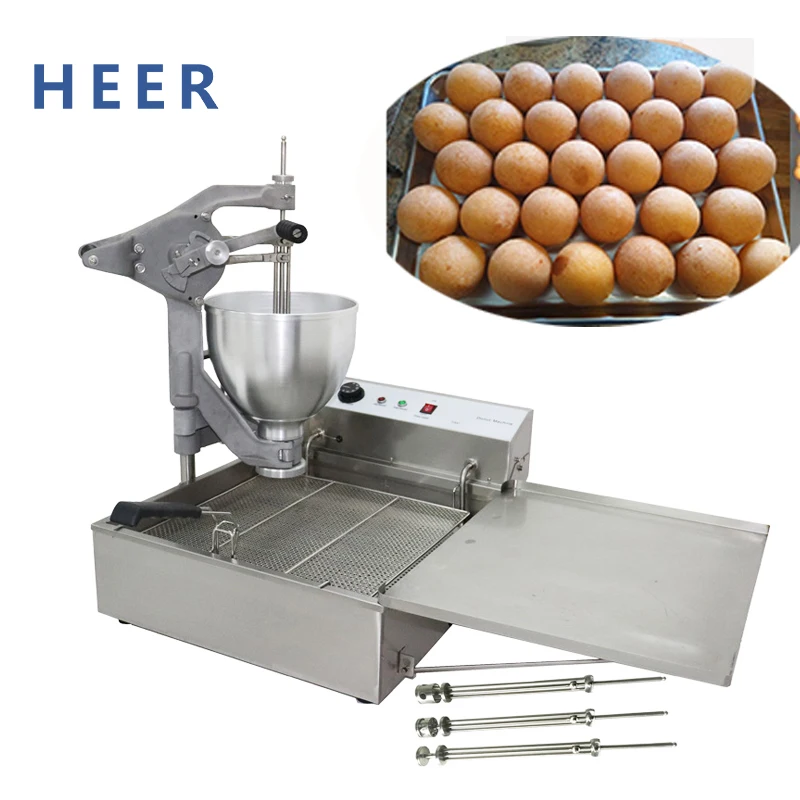 Automatic Manual Dough Pon De Ring Mochi Loukoumade Dropper Donut Machine Depositor