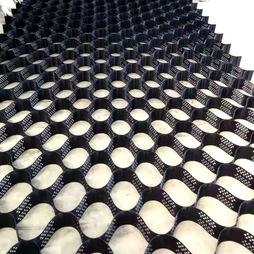 HDPE Geocell 150-400mm factory supplied for road reinforcement