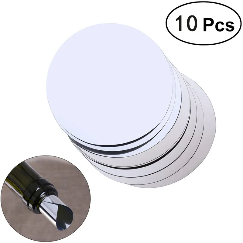 10pcs 12pcs Hot Selling Custom Wine Pour Spout Aluminium Foil Wine Fast Aerator Bottle Pourer Stopper And Drop Drip Stop