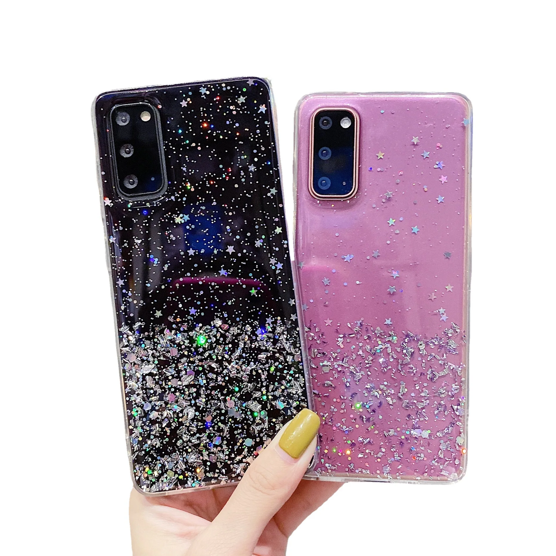 Etsy best seller Luxury Glitter Star Case For Samsung Galaxy S20 S21 S22 Ultra Plus Ultra