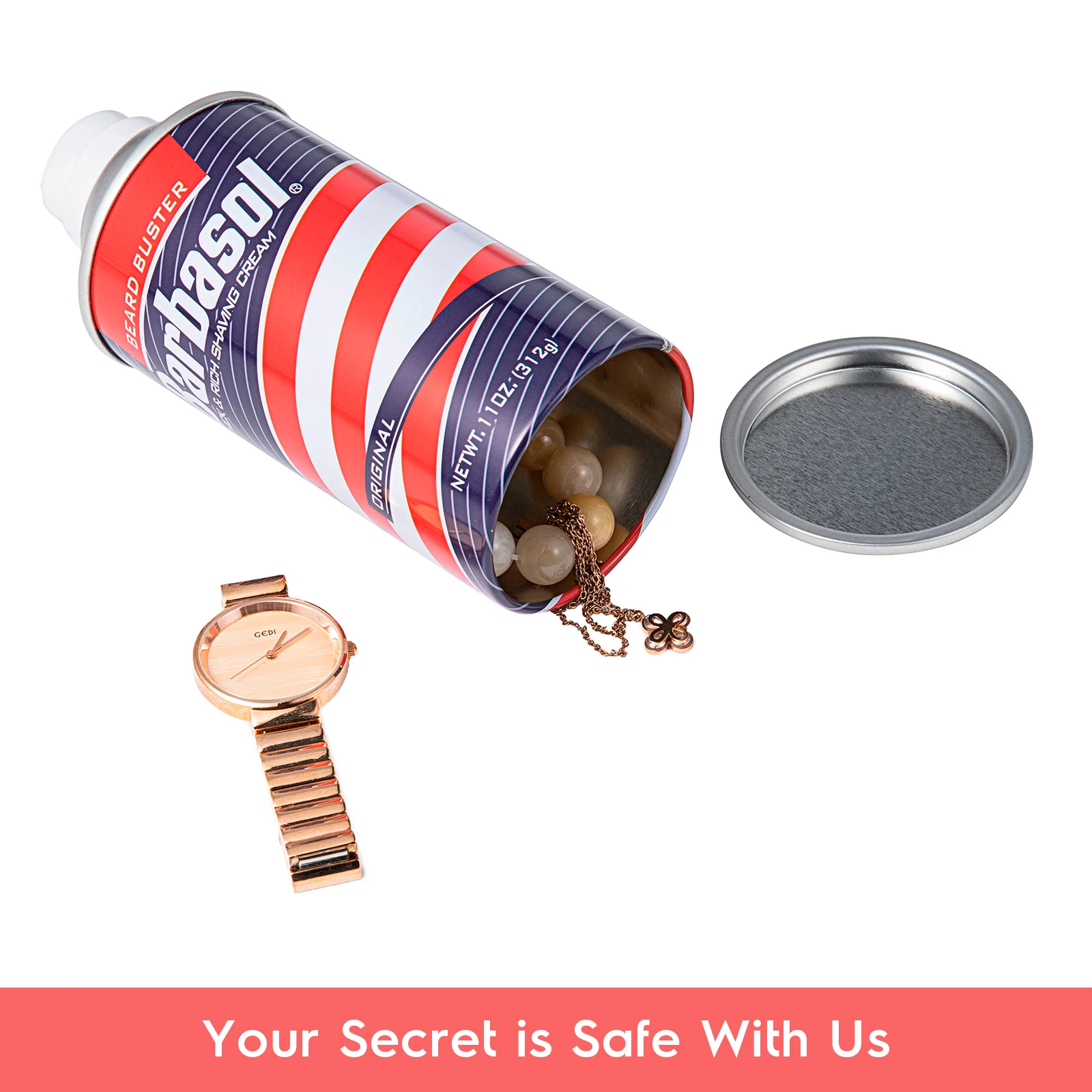 Diversion Safe Barbasol Shaving Cream Stash Hidden Can