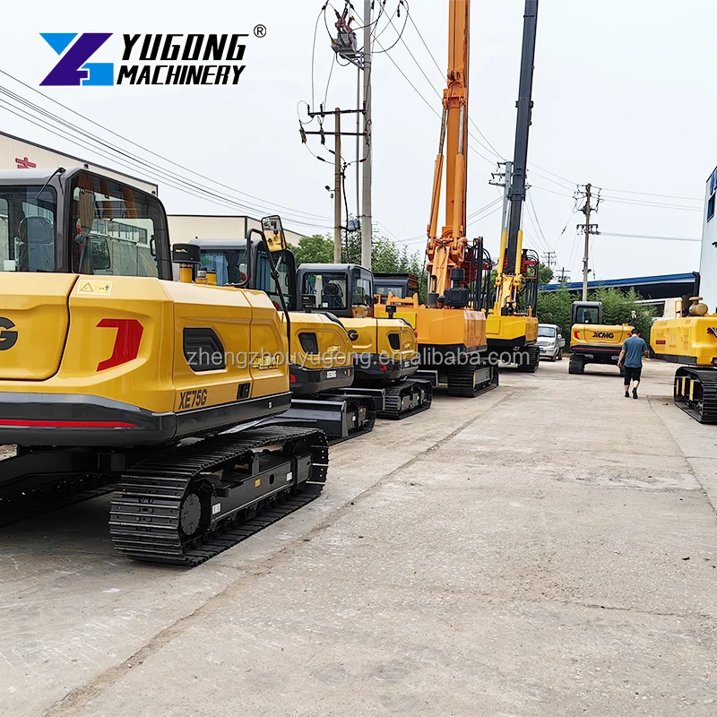 Fully Automatic Water Well Crawler Drilling Rig Track Roller Rotary Piling Drilling Rigs