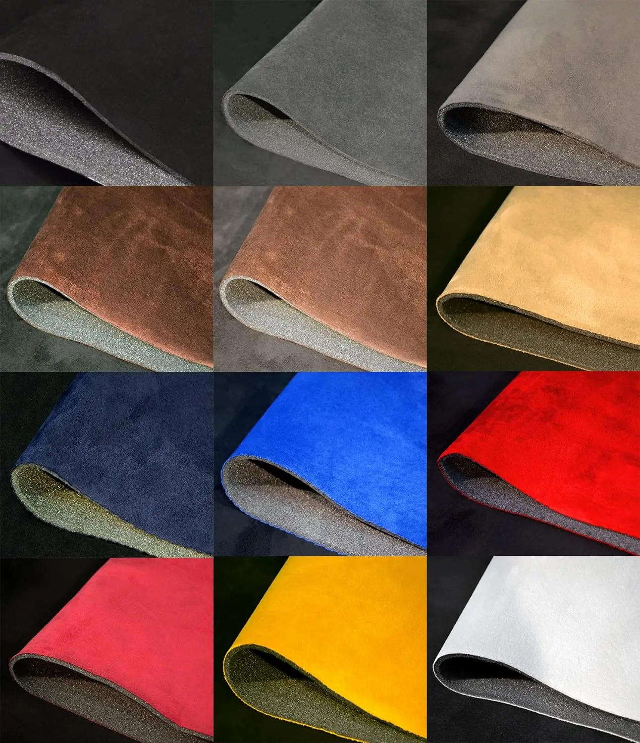 Suede Foam Backed Headliner Fabric for Car Interiors Suede Roof and Panel Lining