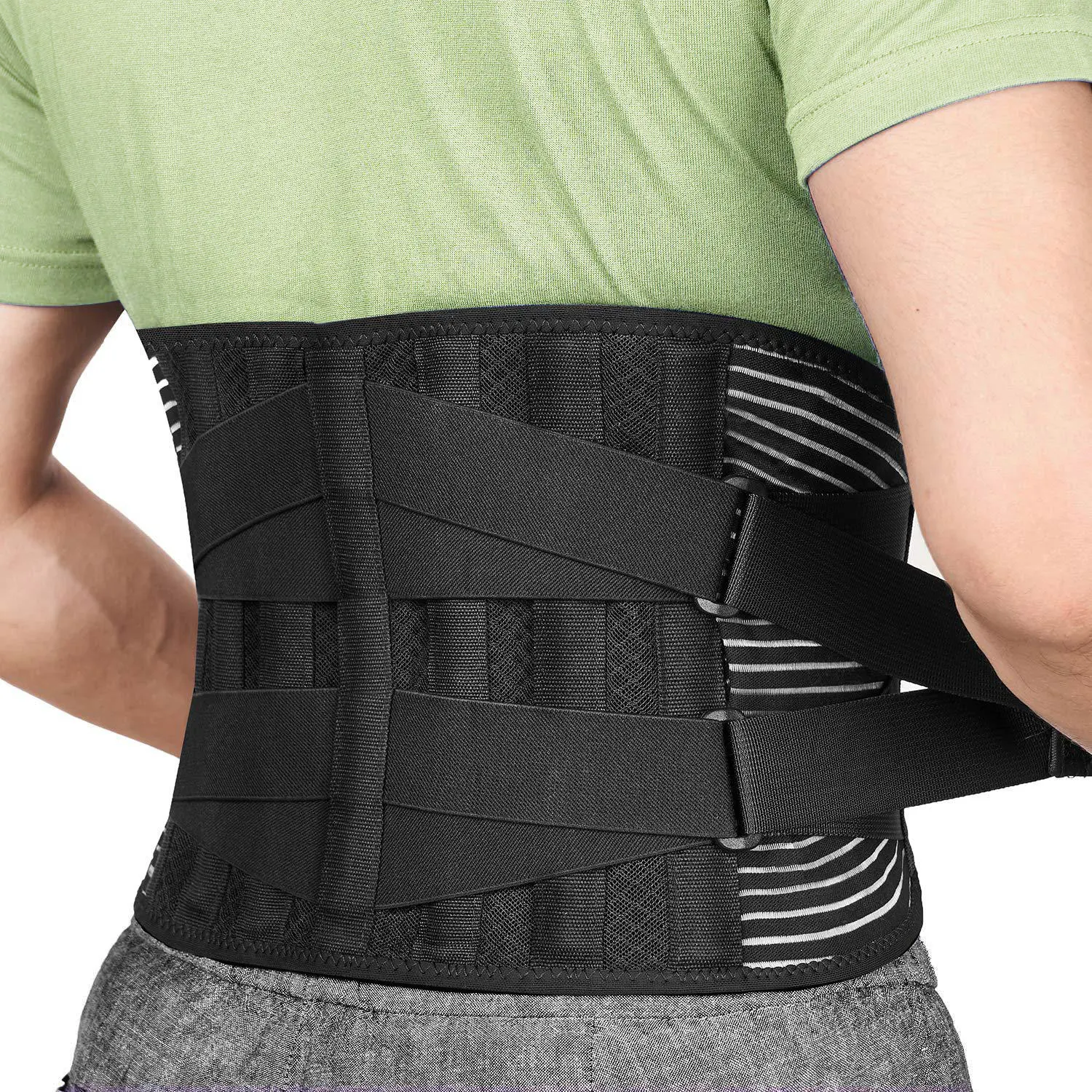 Medical Breathable 6 Stays ceinture lombaire back pain waist back brace lumbar support belt
